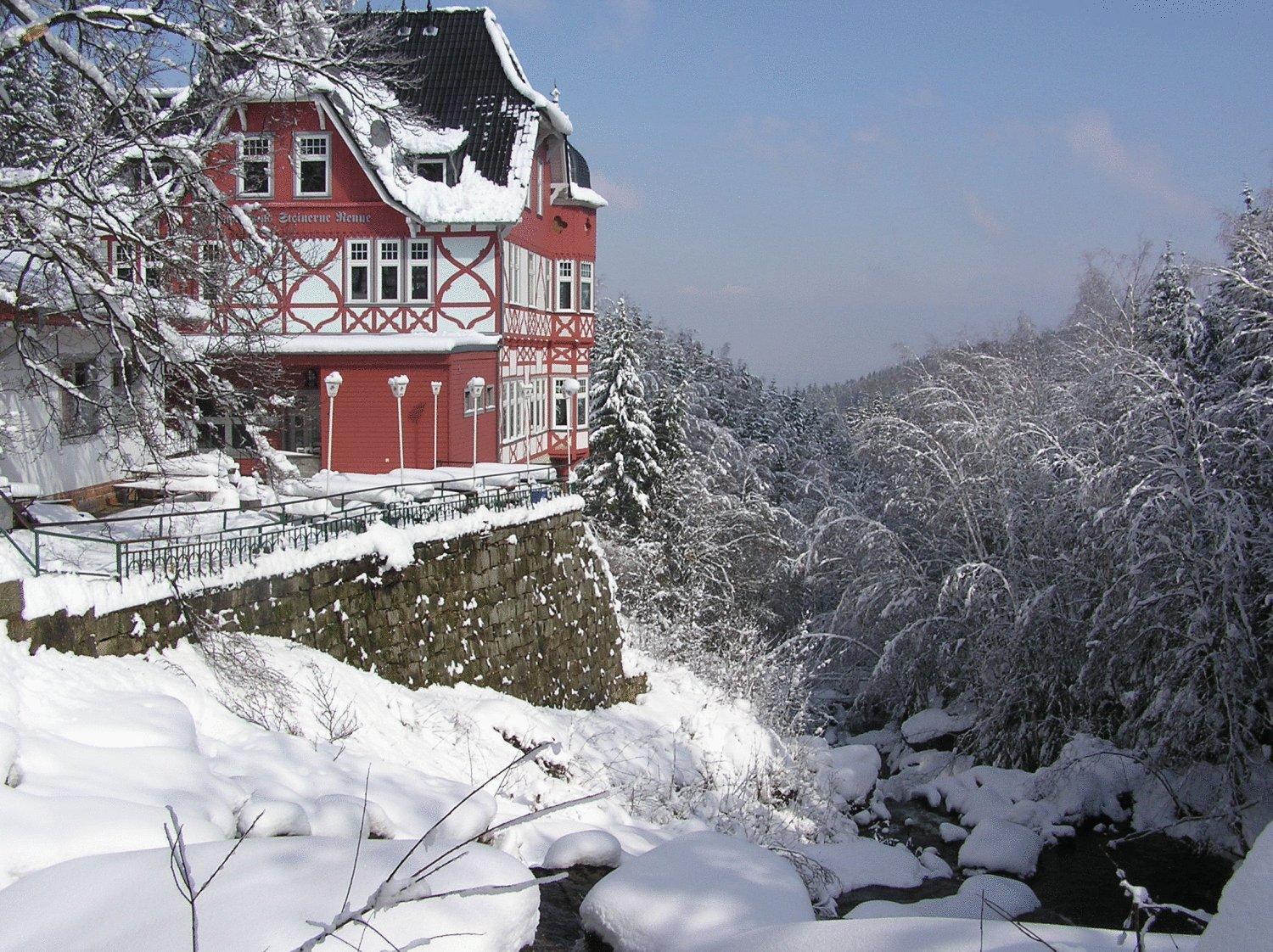 Waldgasthaus & Berghotel Steinerne Renne Wernigerode Exterior photo